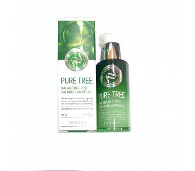Enough Pure Tree Balancing Pro Calming Ampoule 30 ml - сыворотка с чайным деревом