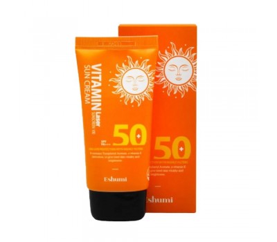 Eshumi Vitamin Laser Sunscreen 100 Involuntary Car Spf50+ Pa+++ 70ml