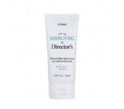 ETUDE HOUSE Soon Jung Director's Mineral Filter Sun Cream SPF50+ PA++++ 50ml - Солнцезащитный крем 50мл