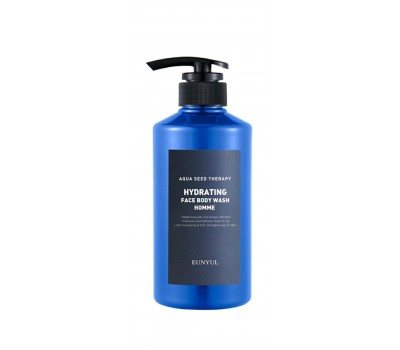 EUNYUL  Aqua Seed Therapy Hydrating Face Body Wash Homme 500g