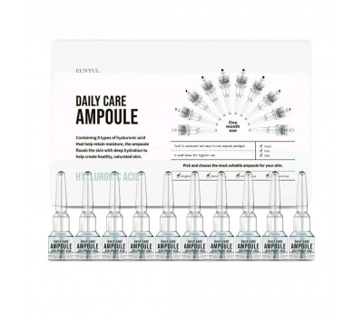 EUNYUL Daily Care Hyaluronic Acid  Ampoule 10ea x 2ml