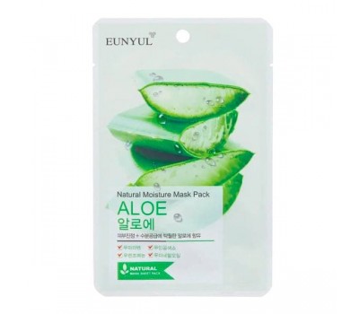 Eunyul Natural Moisture Mask Pack Aloe 50ea x 25ml