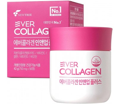 Ever Collagen Time Collagen Protein Tablets with Antioxidant Vitamins 6 weeks 84еа х 750mg