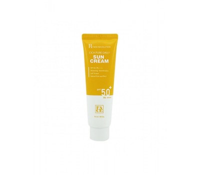 Face Revolution Cica Pure Daily Sun Cream SPF50+ PA++++ 50ml - Солнцезащитный крем для проблемной кожи 50мл