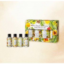 Face Revolution Mini Signature Blossom Body Cleanser Set 4ea in 1