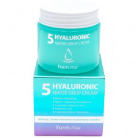 FarmStay 5 Hyaluronic Water Drop Cream 80ml