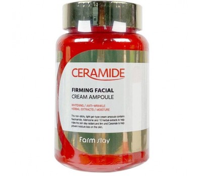 Farmstay Ceramide Firming Facial Cream Ampoule 250ml – Высококонцентрированный крем для лица 250мл