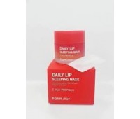 Farm Stay Daily lip sleeping mask red propolis 20g - Ночная маска для губ 20г