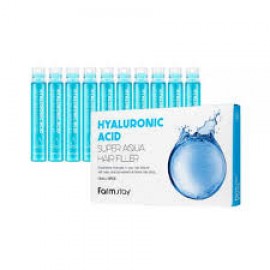 FARM STAY Hyaluronic Acid Super Aqua Hair Filler 10ea x 13ml