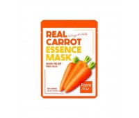 Farm Stay Real Carrot Essence Mask 10ea x 30ml-Gewebemaske mit Karotten-Extrakt 10pcs x 30ml Farm Stay Real Carrot Essence Mask 10ea x 30ml