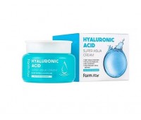 FARMSTAY Hyaluronic Acid Super Aqua Cream 80ml - Крем для лица с гиалуроновой кислотой 80мл