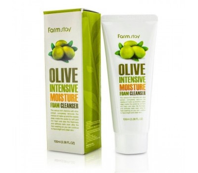 Farm stay Olive Intensive Moisture Foam Cleanser 100ml. - Великолепная пенка для очищения кожи