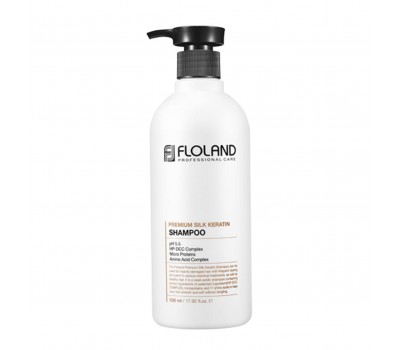 FLOLAND Premium Silk Keratin Shampoo 530ml