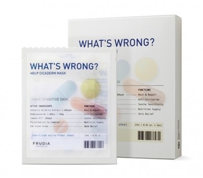 Frudia What's Wrong Help Cicaderm Mask 5ea x 27ml