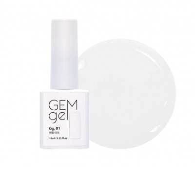 GEM Gel Nail Art Color Gel 01 10ml