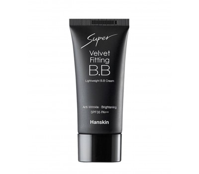 Hanskin Super Velvet Fitting BB Cream SPF35 PA++ 30ml - BB-крем с солнцезащитным фильтром 30мл