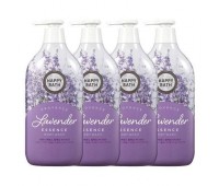 Happy Bath Provence Lavender Essence Body Wash 4ea x 900g 