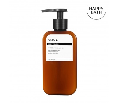 Happy Bath Skin U Inno Scent Body Lotion Deep Musk 350g