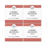 Happy Bath Soap Cherry Blossom 4ea x 90g - Твердое мыло 4шт х 90г