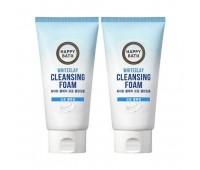 Happy Bath White Clay Pore Cleansing Foam 1+1 150ml - Очищающая пенка с белой глиной 1+1 150мл