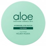 Holika Holika Aloe Soothing Essence 80% Hydrogel Eye Patch 60ea - Успокаивающие патчи для глаз с алоэ вера 60шт