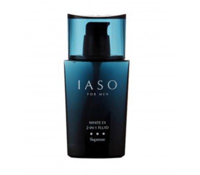 IASO For Men White EX 2-IN-1 Fluid Supreme 130ml