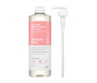 IBIM All in One Vegan Cleanser Face and Body Blossom Rose 1000ml - Гель для лица и тела 1000мл