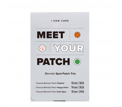 I DEW CARE MEET YOUR PATCH SET