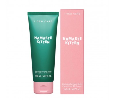 I DEW CARE Namaste Kitten Clarifying Cannabis Sativa Seed Oil Cleanser 150ml