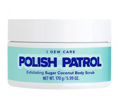 I Dew Care POLISH PATROL Exfoliating Sugar Coconut Body Scrub 170g
