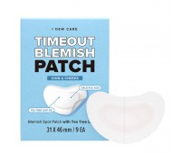 I DEW CARE TIMEOUT BLEMISH PATCH CHIN and CHEEKS 46mm x 31ea - Патчи от прыщей 46мм х 31шт