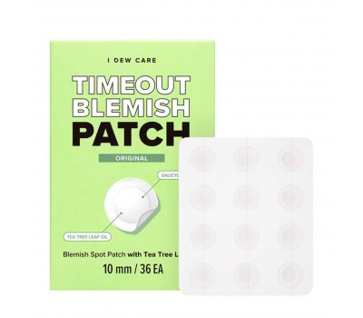 I Dew Care Timeout Blemish Patch Original 10mm x 36ea - Патчи от прыщей 10мм х 36шт