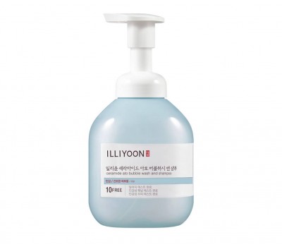 Illiyoon Ceramide Ato Bubble Wash and Shampoo 400ml