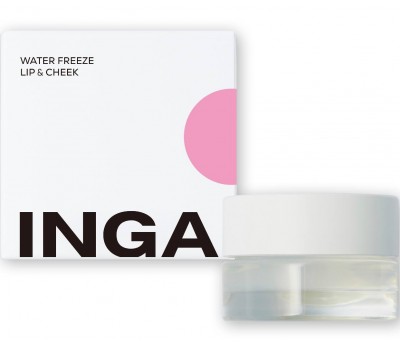 INGA Water Freeze Lip and Cheek Cool Pink 7g