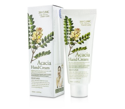 3W Clinic Acacia hand cream/ Крем для рук с экстрактом Акации 100мл