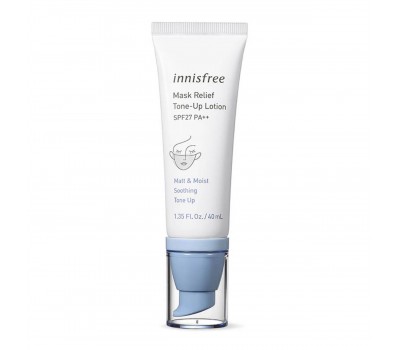 INNISFREE MASK RELIEF TONE-UP LOTION SPF27 PA++ 40ml