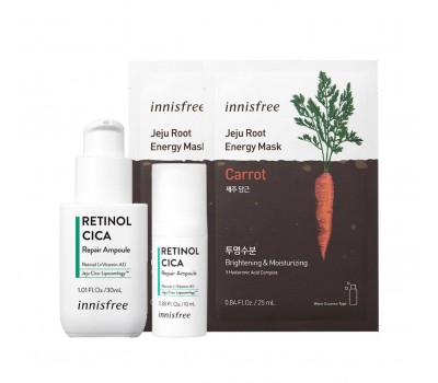 Innisfree Retinol Cica Ampoule Set