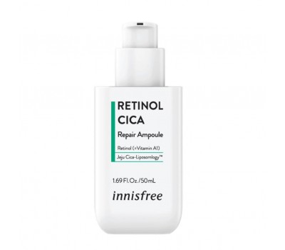 Innisfree Retinol Cica Repair Ampoule 50ml - Ампула с центеллой и ретинолом 50мл