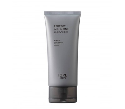 IOPE Men Perfect Clean All-in-one Cleanser 125ml - Очищающая пена 125мл