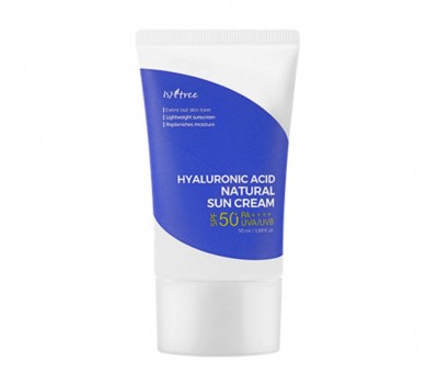 Isntree Hyaluronic Acid Natural Sun Cream SPF50+ PA++++ 50ml - Увлажняющий солнцезащитный крем 50мл