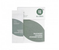 Isntree MUGWORT CALMING POWDER WASH 25ea x 1g - Энзимная пудра для умывания 25шт х 1г