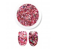 Jello Jello Pringle Rainbow Nail Glitter GL003 1ea - Блестки для дизайна ногтей 1шт