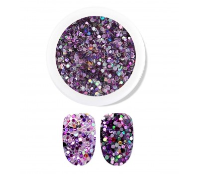 Jello Jello Pringle Rainbow Nail Glitter GL010 1ea - Блестки для дизайна ногтей 1шт