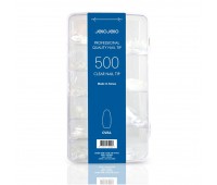 Jello Jello Professional Quality Nail Tip Clear Oval 500ea