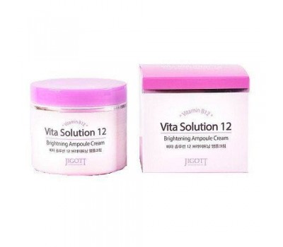 Jigott Vita Solution 12 Brightening Ampoule Cream 100ml