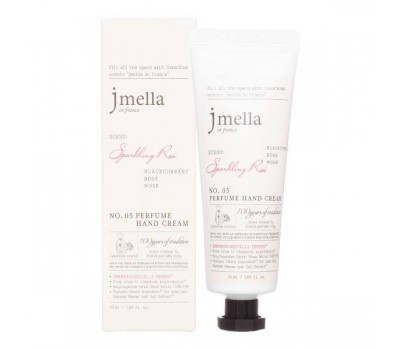 Jmella In France Sparkling Rose Perfume Hand Cream 50ml - Парфюмированный крем для рук 50мл