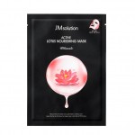 JMsolution Active Lotus Nourishing Mask Ultimate 5ea x 30ml - Питательная тканевая маска с экстрактом лотоса 5шт х 30мл
