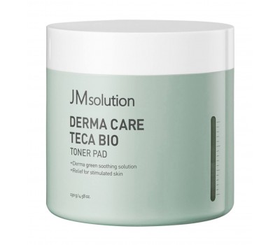 JMsolution Derma Care Teca Bio Toner Pad 60ea - Тонер пэды для снятия покраснений и увлажнения кожи 60шт