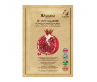JMsolution Europe Believe In Nature Pomegranate Mask 10ea x 30ml - Веганская маска с экстрактом граната 10шт х 30мл