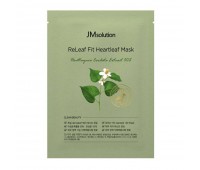 JMsolution Releaf Fit Heartleaf Mask 10ea x 30ml - Успокаивающая маска с экстрактом хауттюйнии 10шт х 30мл